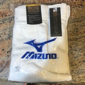 Youth XXL baseball pants by Mizuno - solid white